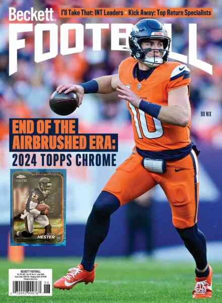 Beckett Football – June 2026 Cover