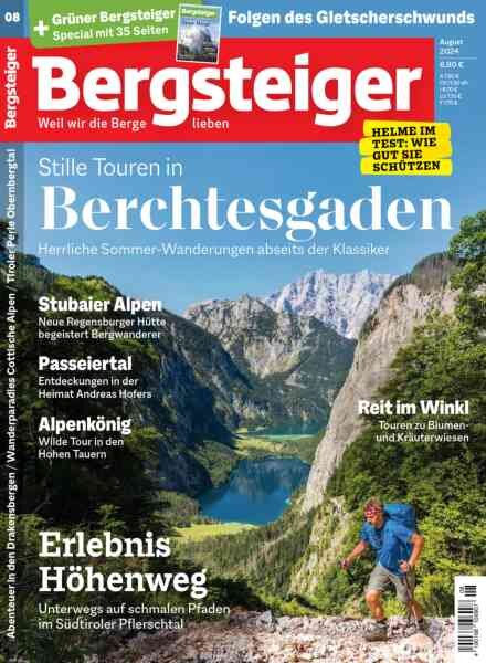 Bergsteiger Magazin – August 2024 Cover