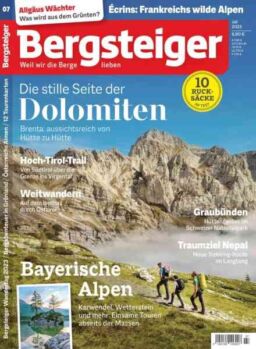 Bergsteiger Magazin – Juli 2023