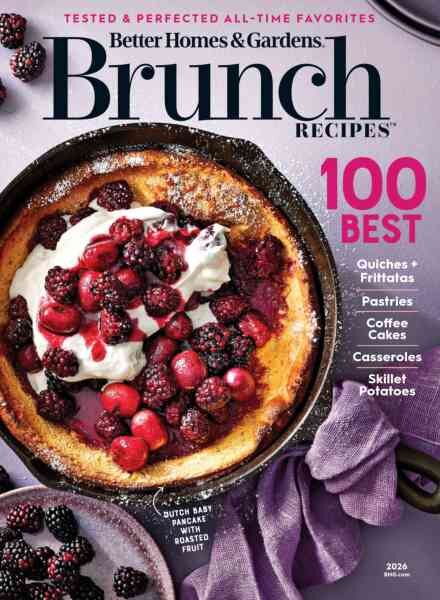 Better Homes & Gardens – 100 Best Brunch Recipes 2026 Cover