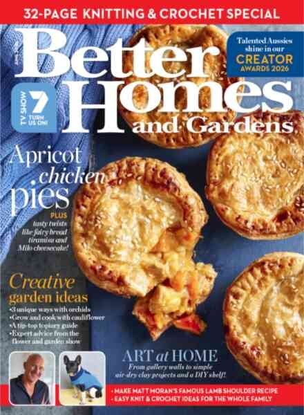 Better Homes and Gardens Australia – June 2026 Cover