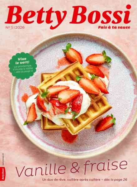 Betty Bossi edition francaise – Mai 2026 Cover