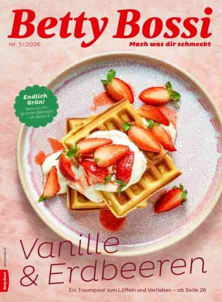 Betty Bossi – Mai 2026 Cover