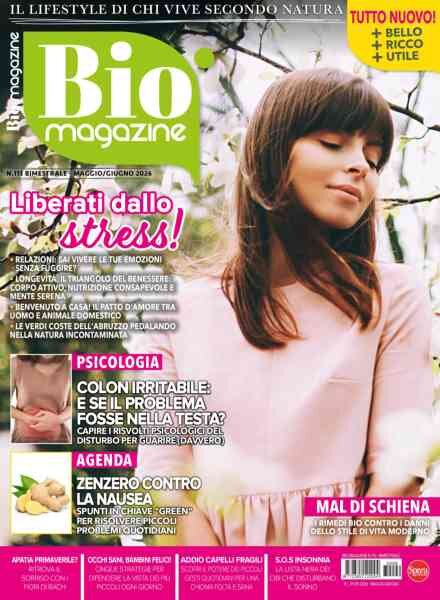 Bio Magazine – Maggio-Giugno 2026 Cover