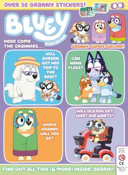 Bluey Magazine – June 2026 Cover