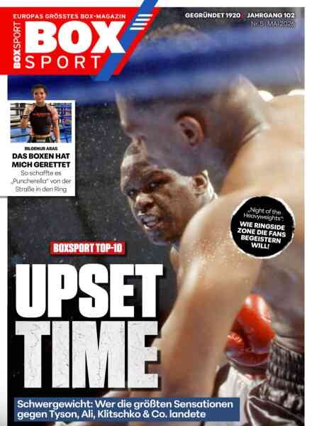 BoxSport – Mai 2026 Cover