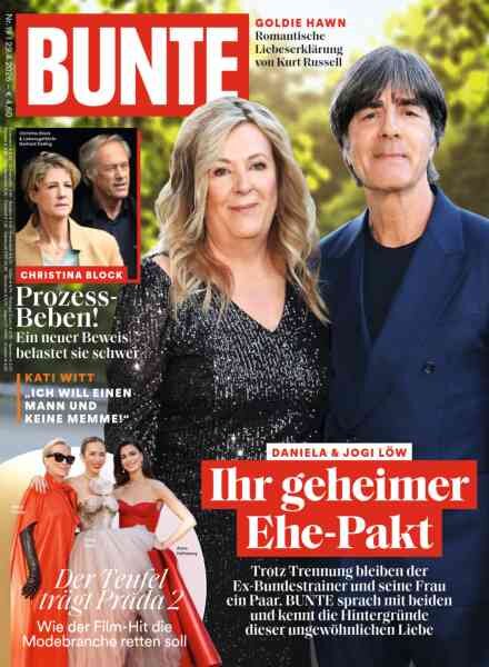Bunte – 29 April 2026 Cover