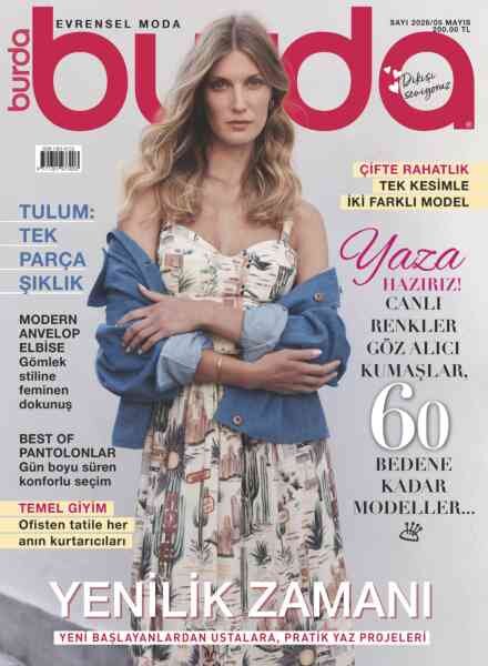 Burda Turkiye – Mayis 2026 Cover