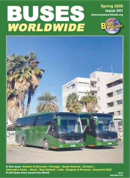 Buses Worldwide Magazine – Spring 2026 Cover