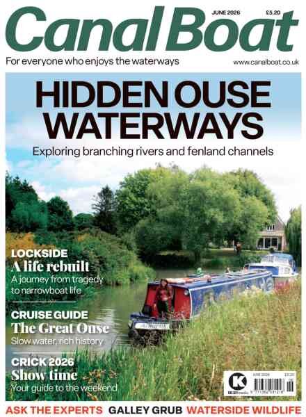 Canal Boat – June 2026 Cover