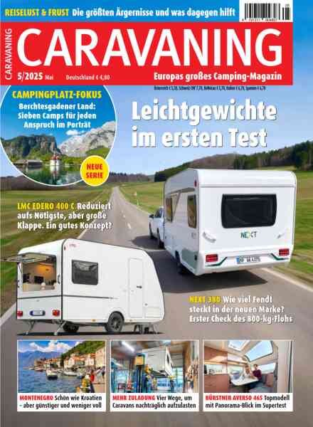 Caravaning Magazin – Mai 2025 Cover