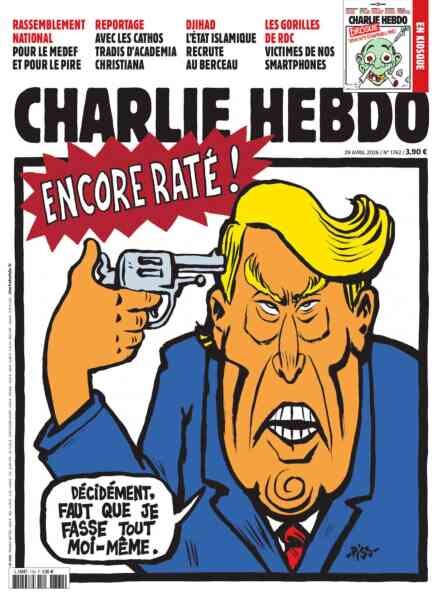 Charlie Hebdo – 29 Avril 2026 Cover