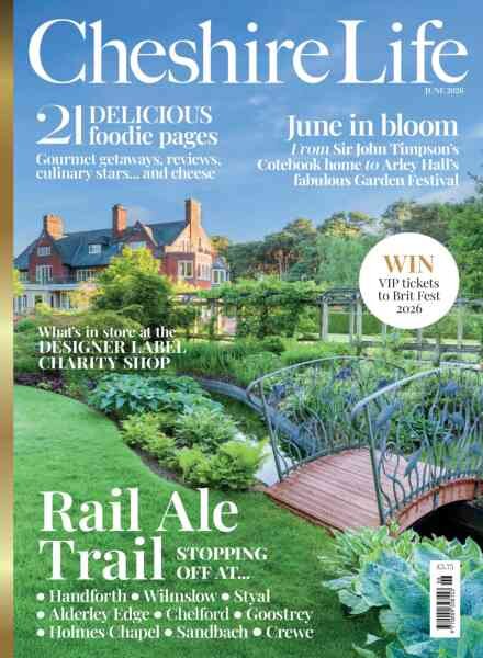 Cheshire Life – June 2026 Cover