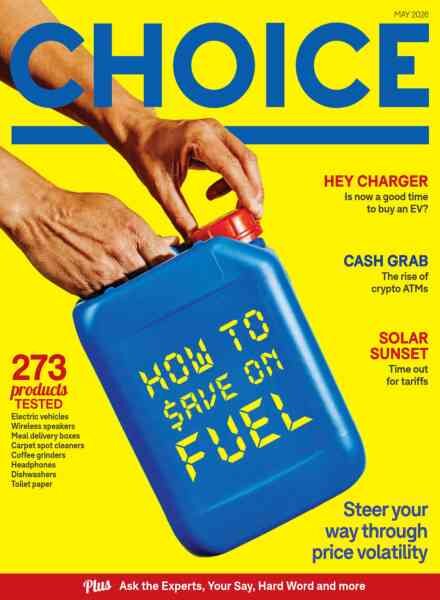 Choice Australia – May 2026 Cover