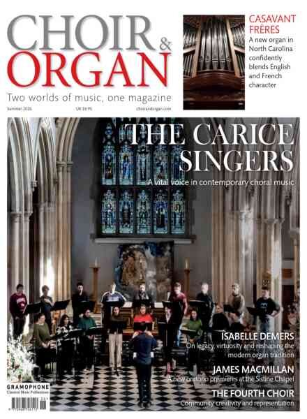 Choir & Organ – Summer 2026 Cover