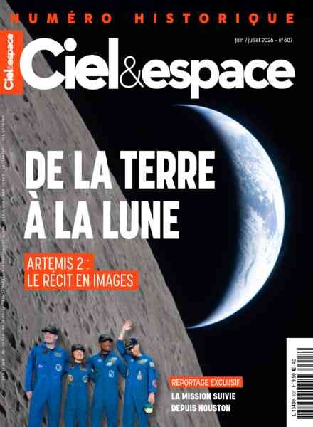 Ciel & Espace – Juin-Juillet 2026 Cover