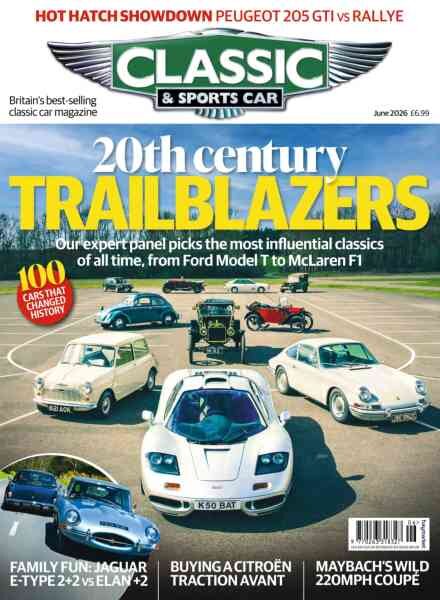 Classic & Sports Car UK – June 2026 Cover