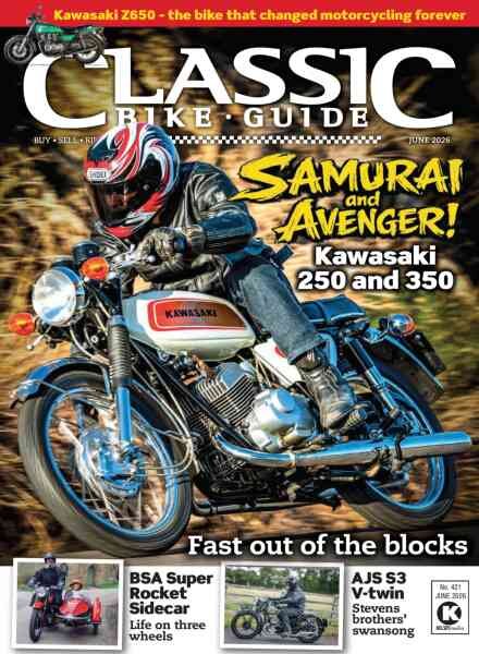 Classic Bike Guide – June 2026 Cover