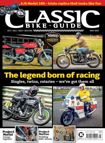 Classic Bike Guide – May 2026 Cover