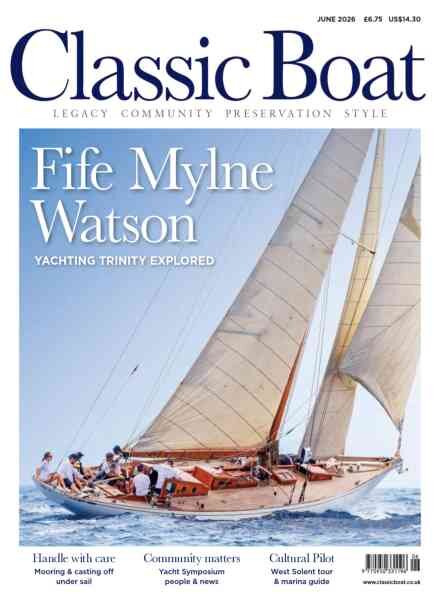 Classic Boat – June 2026 Cover
