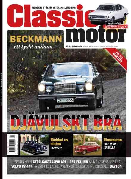 Classic Motor – 6 Maj 2026 Cover