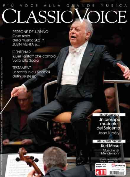 Classic Voice – Dicembre 2021 Cover