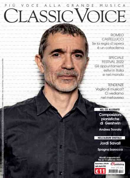 Classic Voice – Luglio 2022 Cover