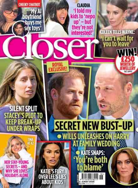 Closer UK – 2 May 2026 Cover