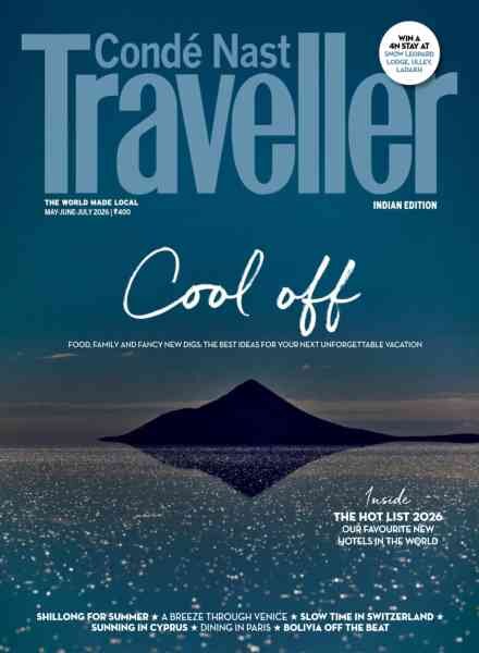 Conde Nast Traveller India – May-July 2026 Cover