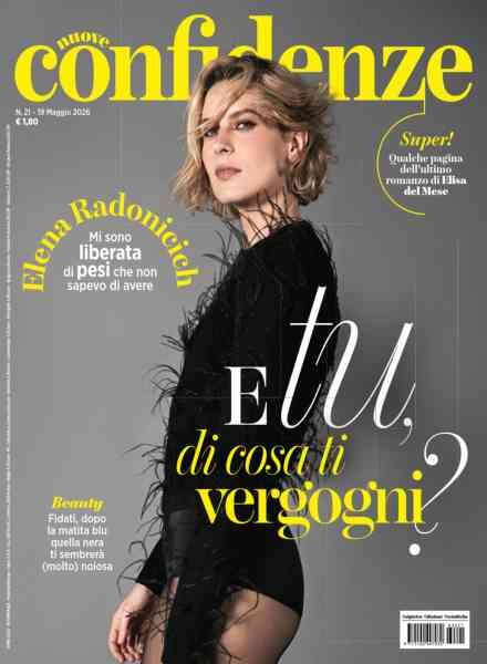 Confidenze – 19 Maggio 2026 Cover