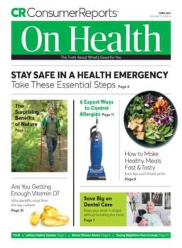 Consumer Reports on Health – April 2019