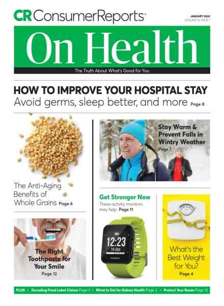 Consumer Reports on Health – January 2020 Cover