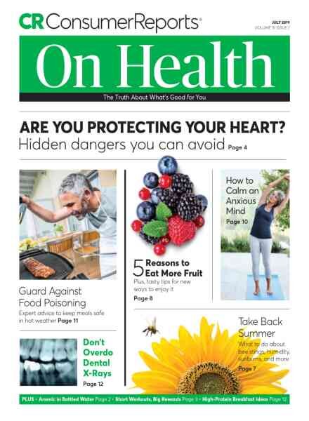 Consumer Reports on Health – July 2019 Cover