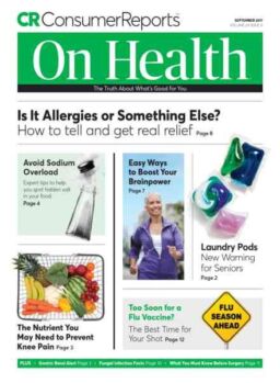 Consumer Reports on Health – September 2017
