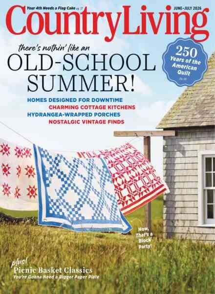 Country Living USA – June-July 2026 Cover