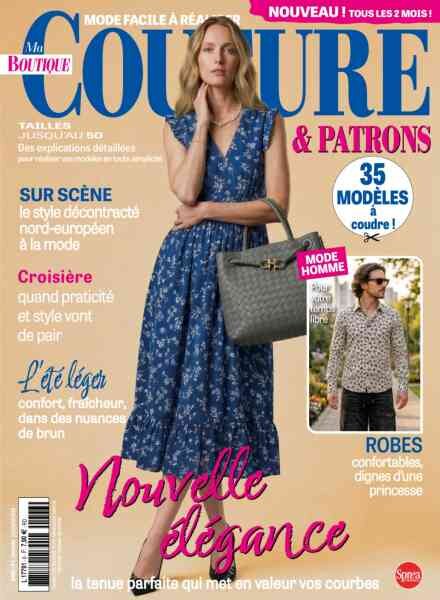 Couture et Patrons – Juin-Juillet 2026 Cover