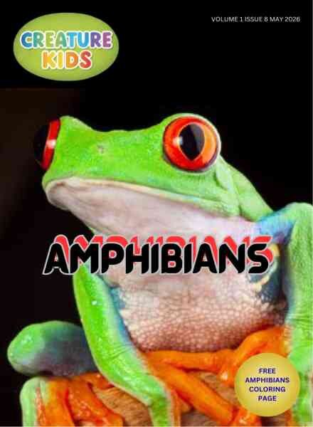 Creature Kids Magazine – May 2026 Cover