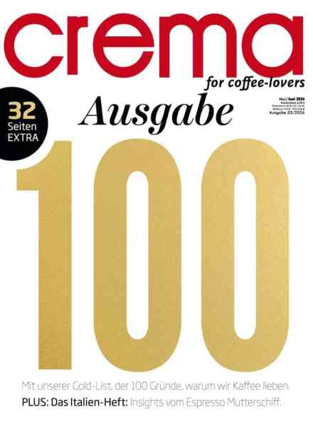 crema – Mai-Juni 2026 Cover