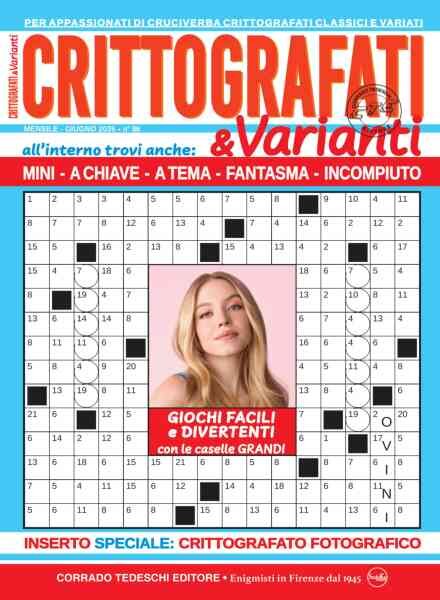 Crittografati & Varianti – 15 Maggio 2026 Cover