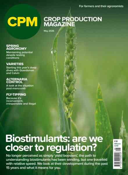 Crop Production Magazine – May 2026 Cover