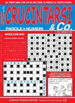 Crucintarsi & Co – Maggio 2026