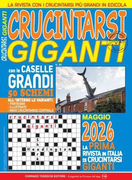 Crucintarsi Giganti – 8 Maggio 2026 Cover