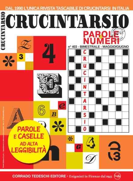 Crucintarsio – Maggio 2026 Cover