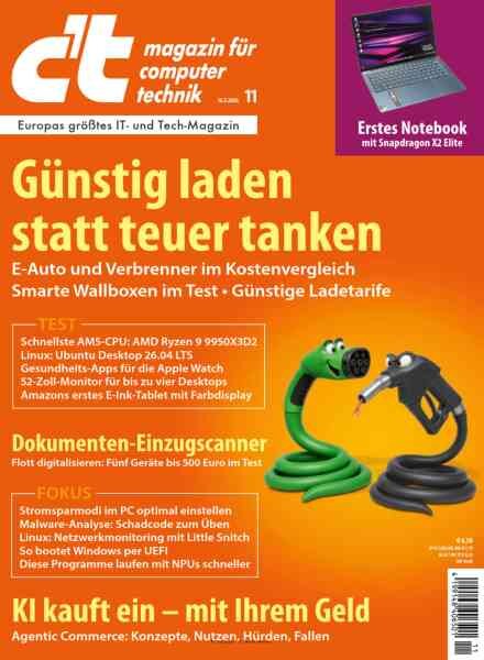 c’t Magazin Fur Computertechnik – 16 Mai 2026 Cover