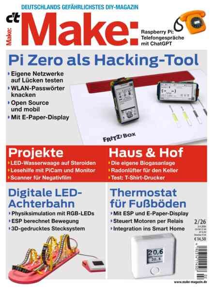 c’t Make Magazin – N 2 2026 Cover