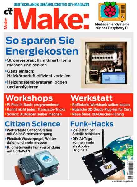 c’t Make Magazin – Nr 1 2023 Cover