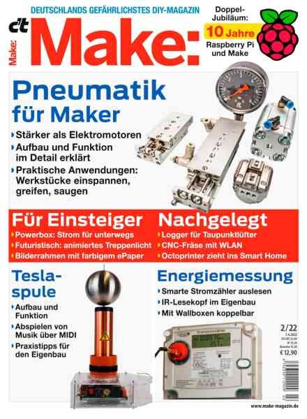 c’t Make Magazin – Nr 2 2022 Cover