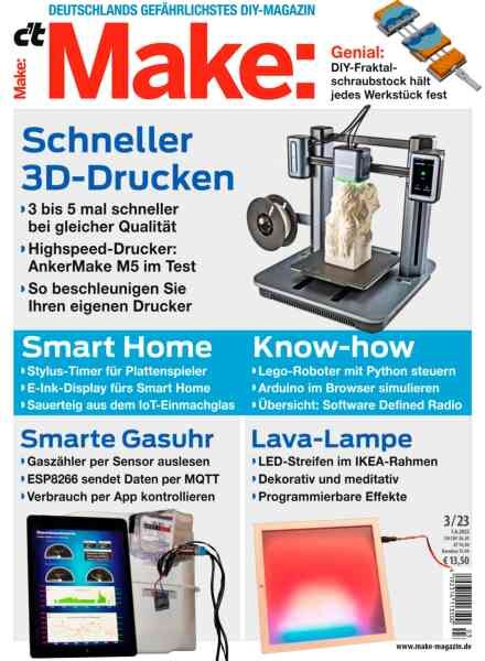 c’t Make Magazin – Nr 3 2023 Cover
