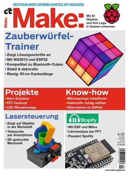 c’t Make Magazin – Nr 4 2025 Cover