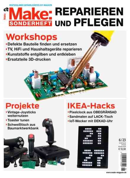 c’t Make Magazin – Nr 6 2023 Cover